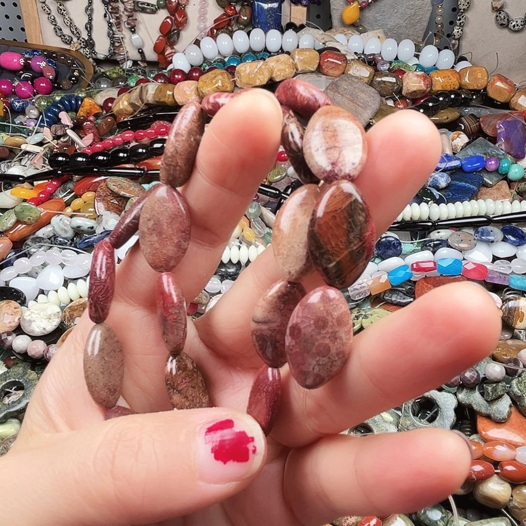玛瑙/玉髓未镶嵌珠宝半成品珊瑚玉紫