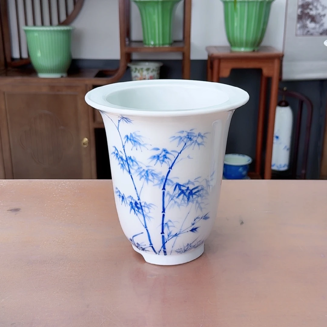 *****青花竹子小金钟8888