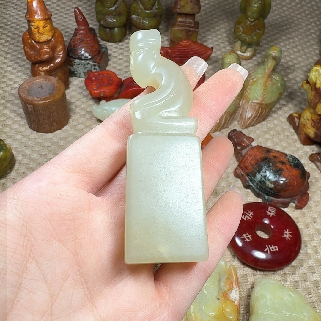 白玉菩提吊坠挂件