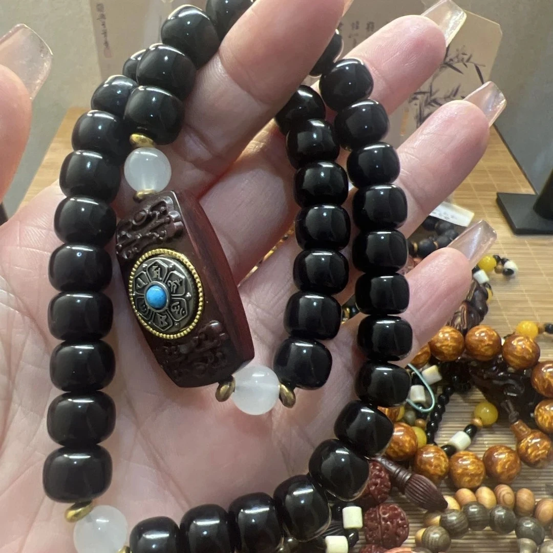 天然菩提手串时来运转9mm（无礼盒）QW054