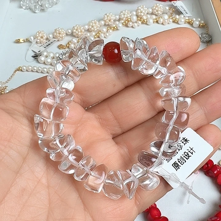 淡水珍珠发饰未镶嵌