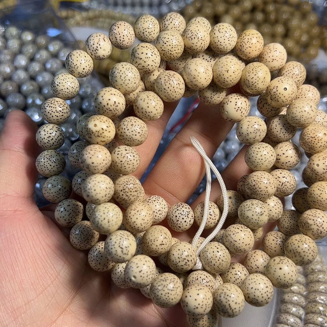 一***莓星月菩提手串星月菩提脱脂顺白