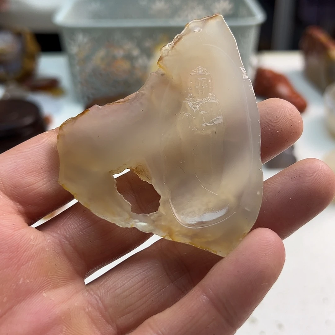 玛瑙/玉髓合金颈饰