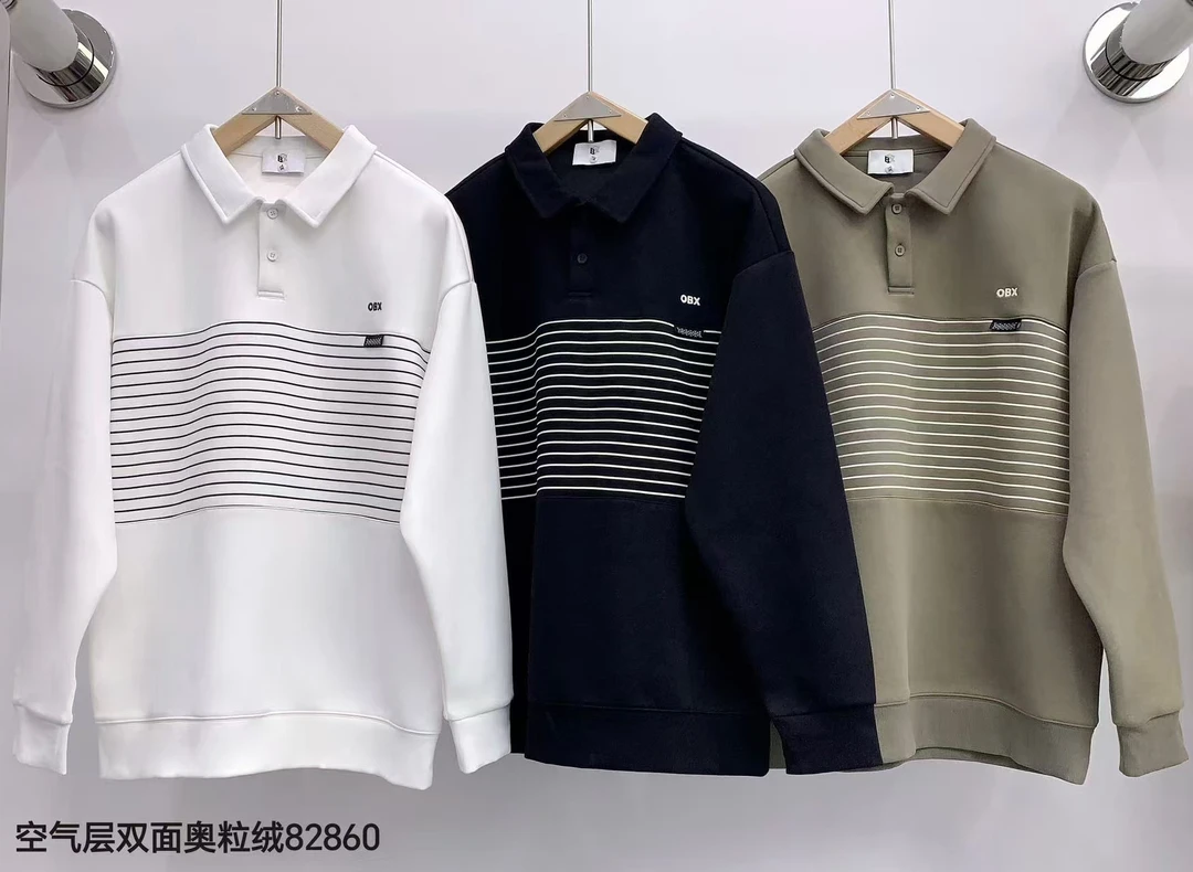 广州uus秋季高货男装新款重磅个性百搭休闲卫衣82860