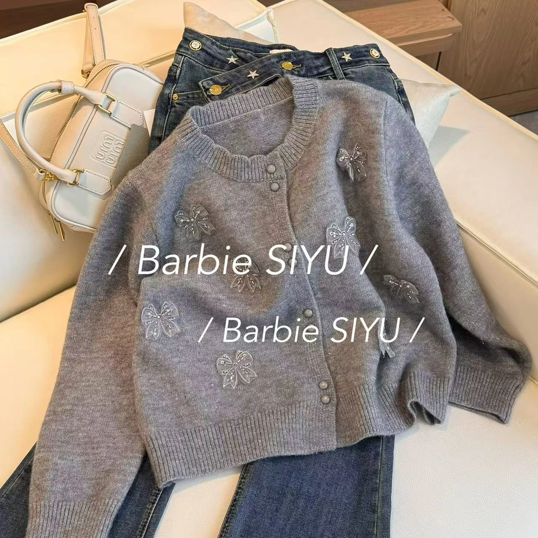 佳佳推荐【兰花香】52016新款韩系甜美别致花朵毛衣韩版洋气时尚