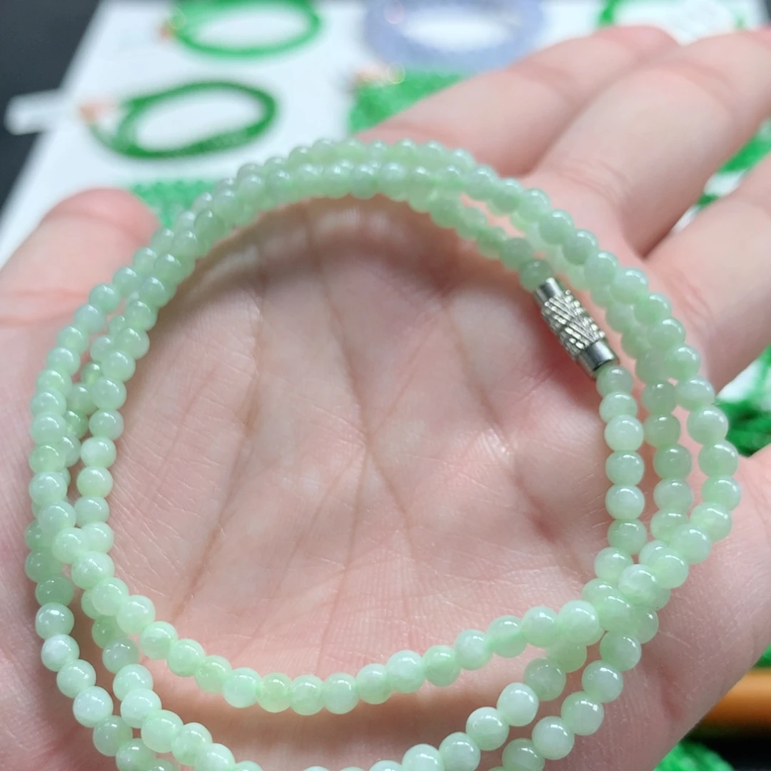 翡翠未镶嵌手链翡翠