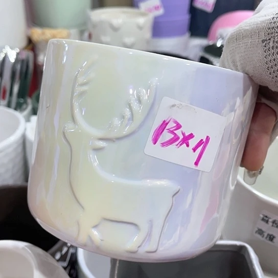 陶瓷外贸尾货多肉绿植陶瓷花盆