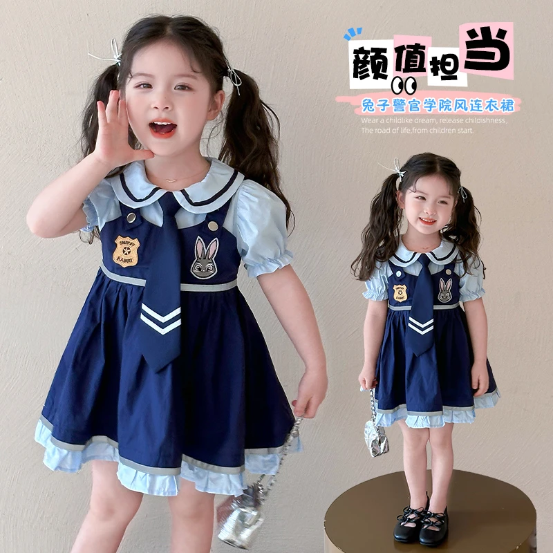 女童公主裙2025夏装3-6岁宝宝小女孩裙子夏季洋气小孩儿童连衣裙