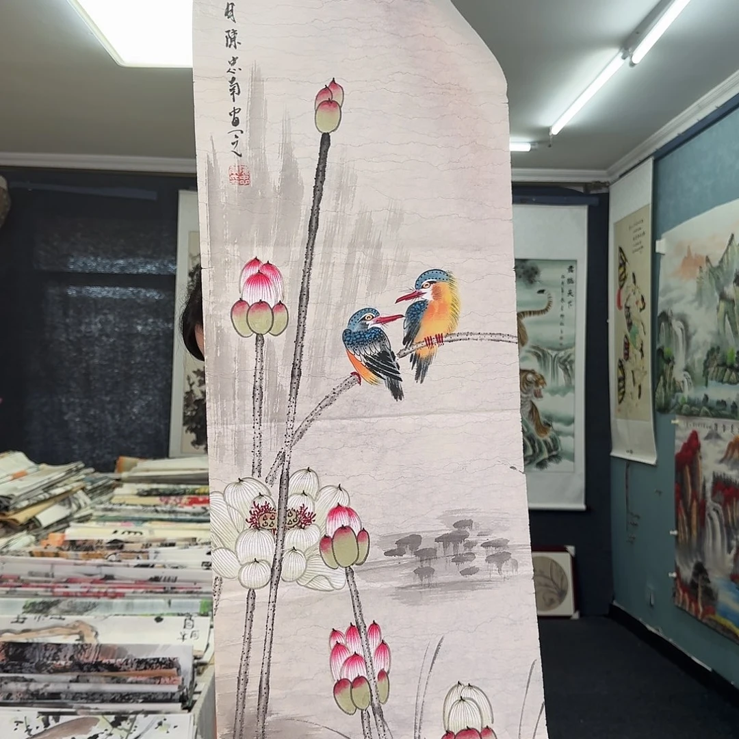 纯手绘国画作品作品