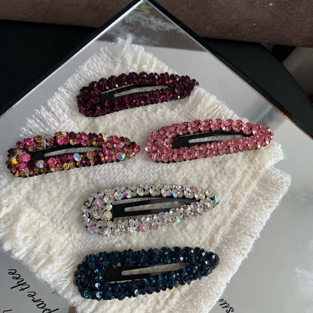 Y086简约时尚闪亮掰掰夹