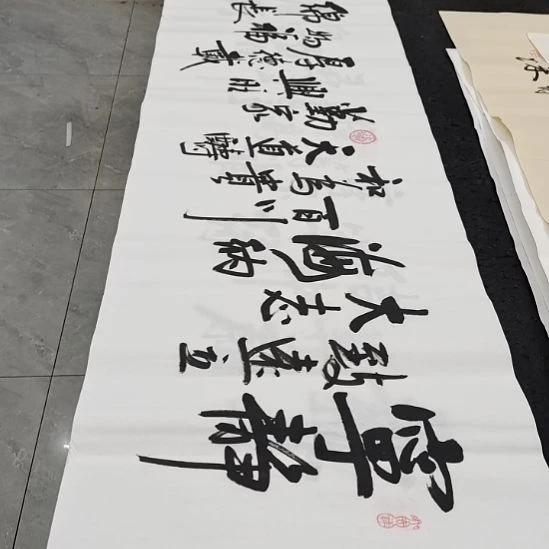 翰墨白武坤老师作品一副