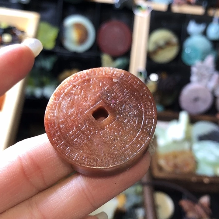 岫玉未镶嵌岫玉挂件
