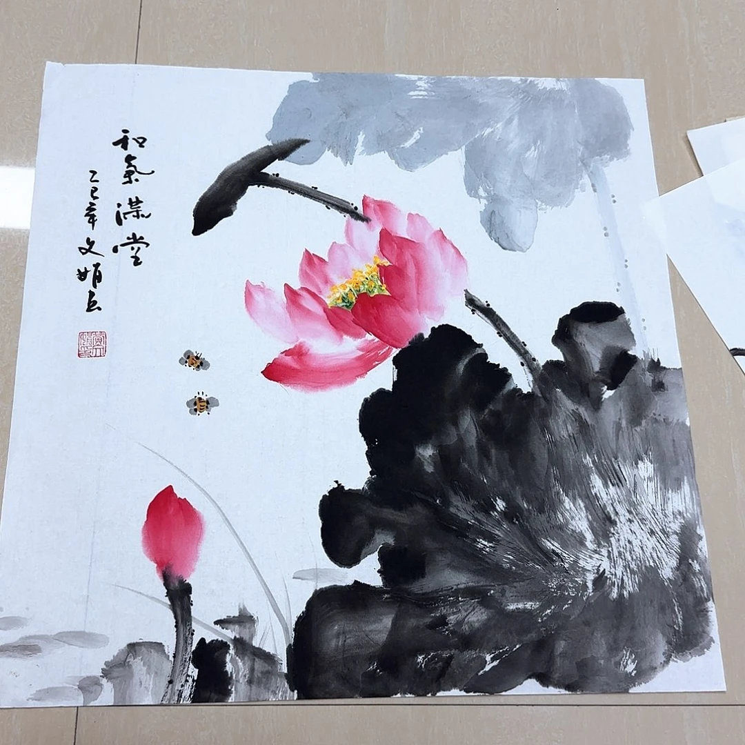 国画国画作品集一个