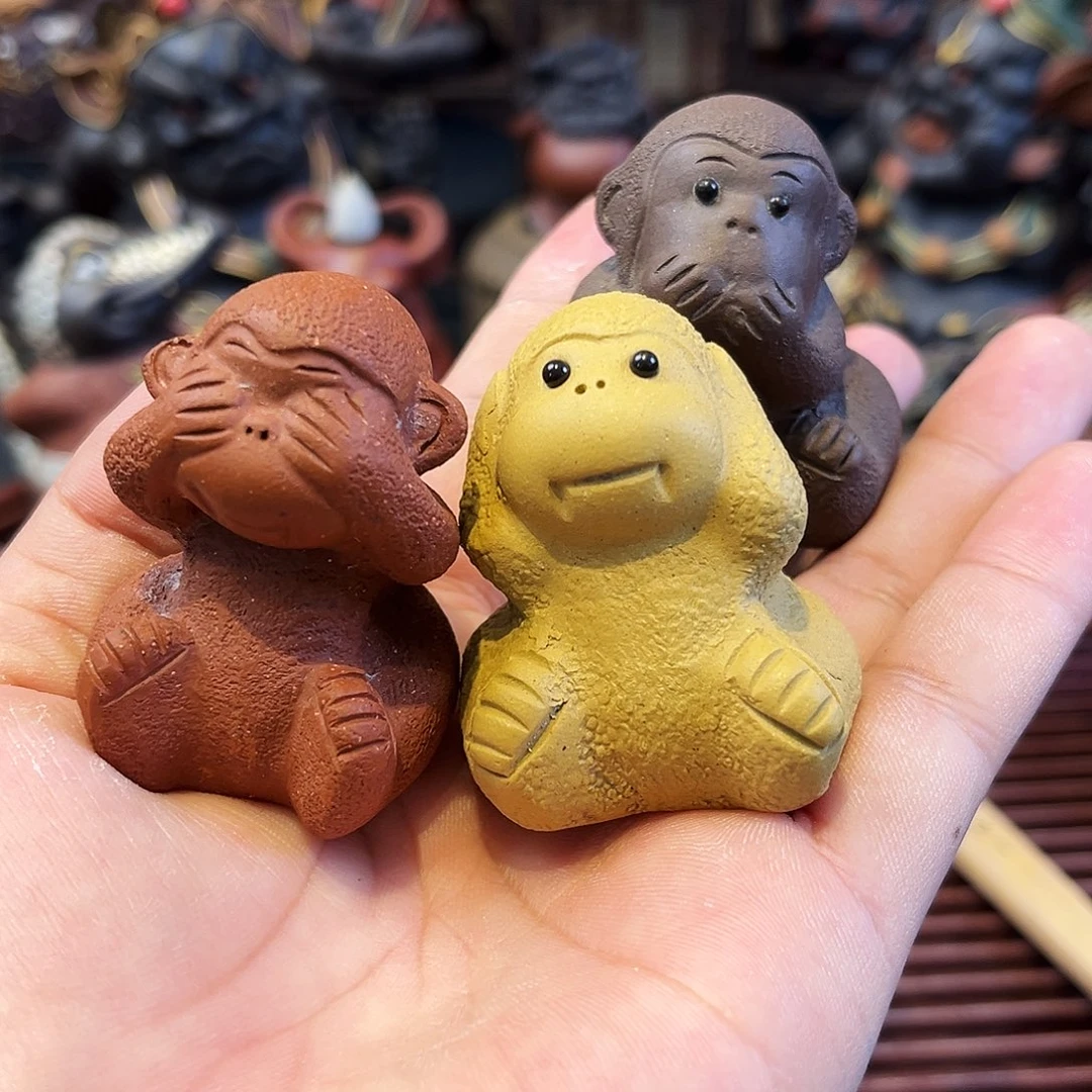 茶杯紫砂高端紫砂雕塑茶宠