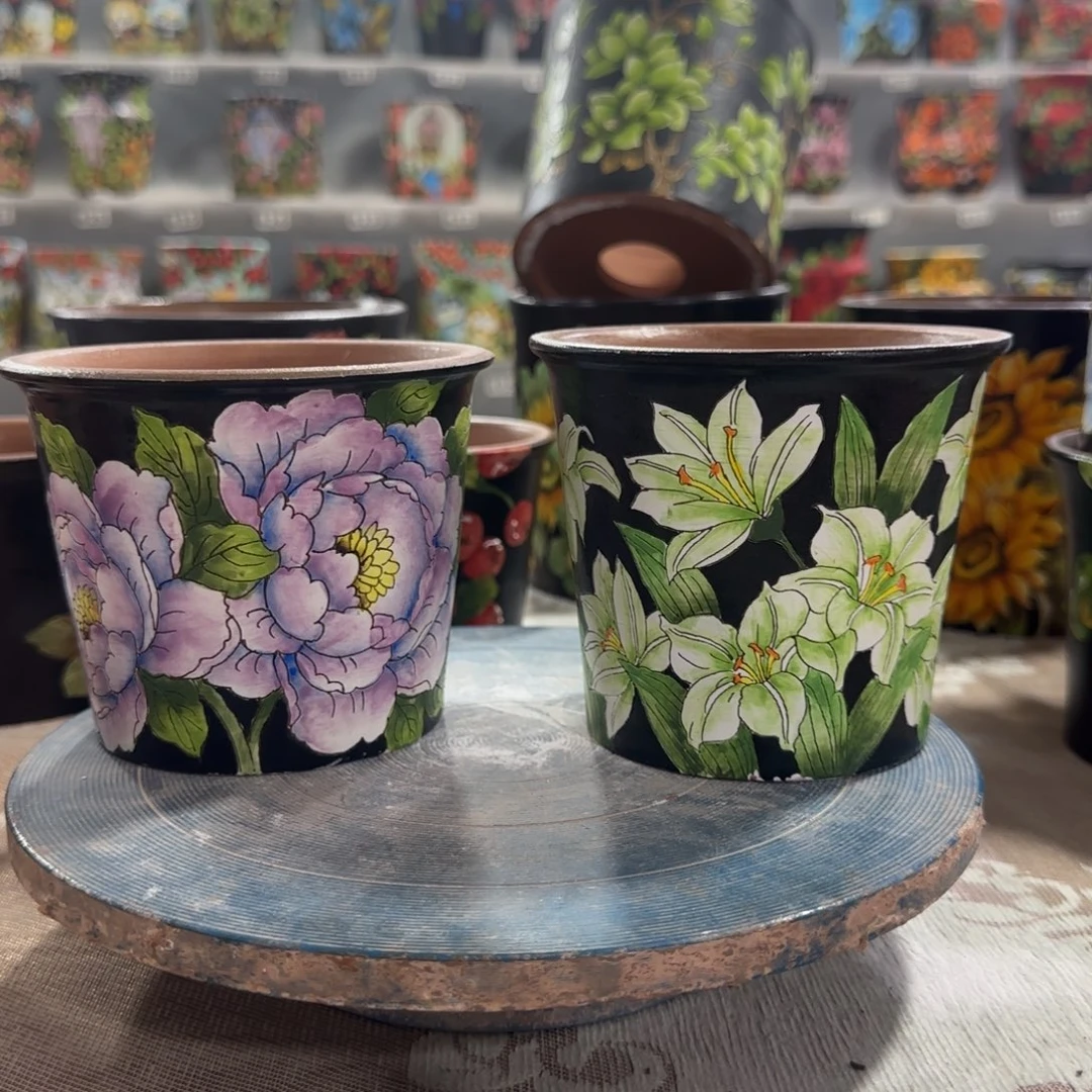 陶瓷花盆陶瓷花盆