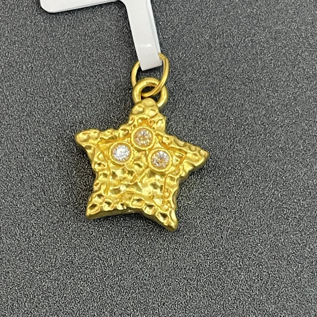 【夏夏专享】足金999 星星 ZP 0.31 攒金有道