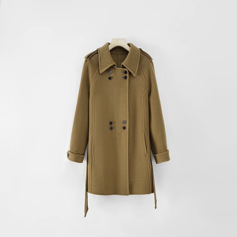 时尚百搭毛呢外套CS-83033