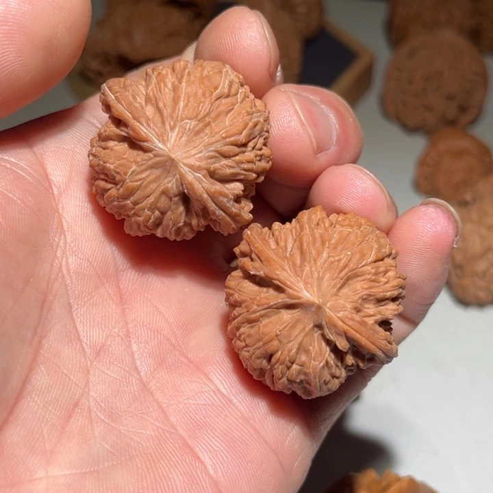 把件文玩核桃35山地磨盘手捻