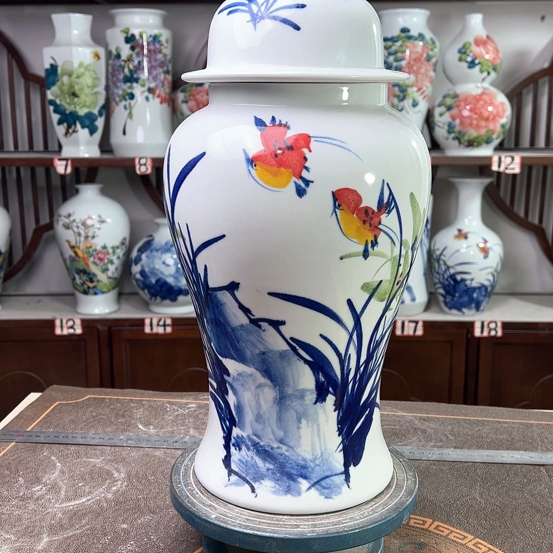 摆件景德镇陶瓷将玉