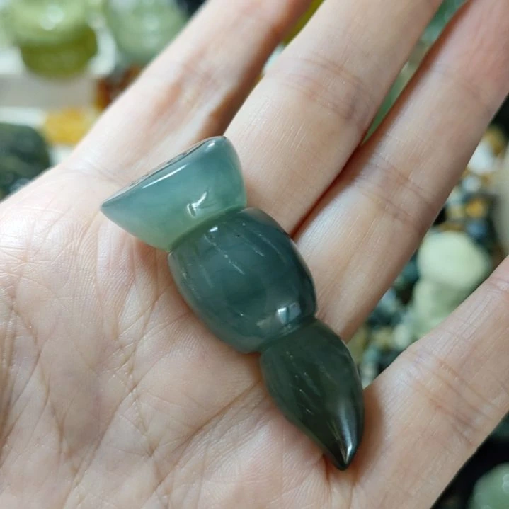 未镶嵌岫玉挂坠款式