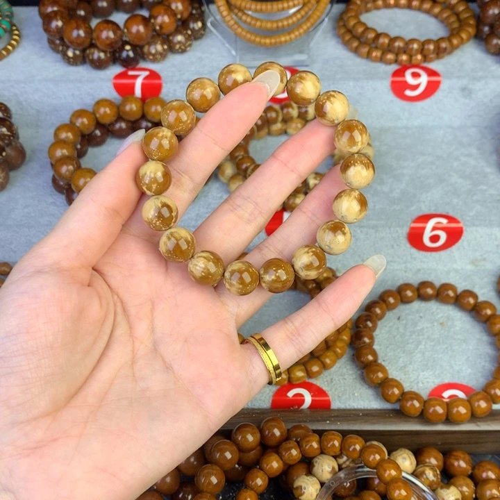 幸***子紫金鼠手串12花皮