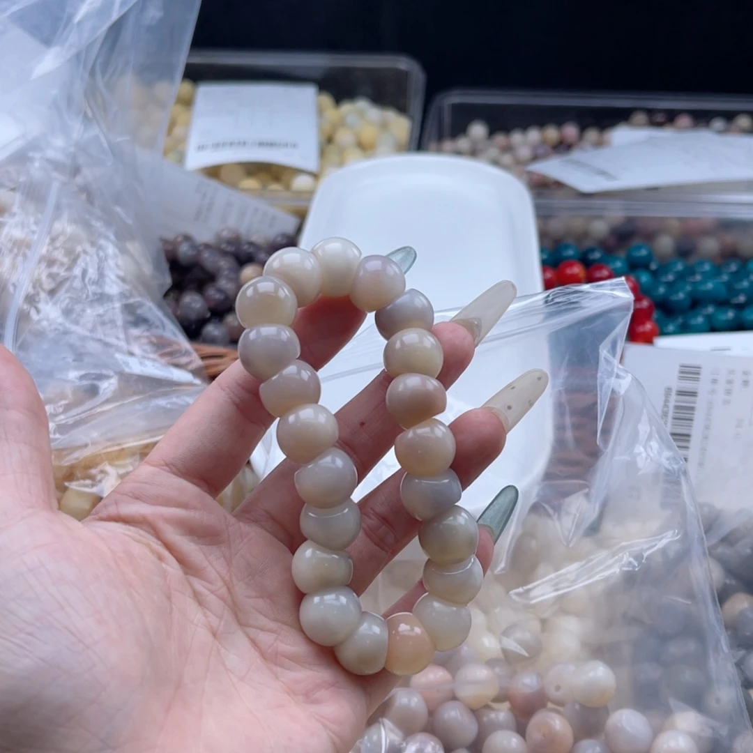 白玉菩提吊坠q14mm/20颗蒜瓣