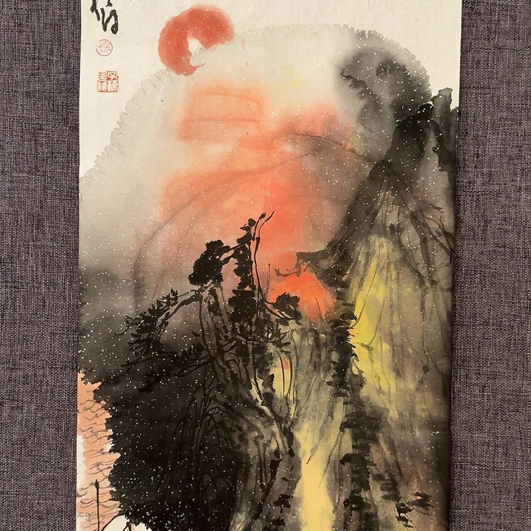 国画徐子桥老师作品画作