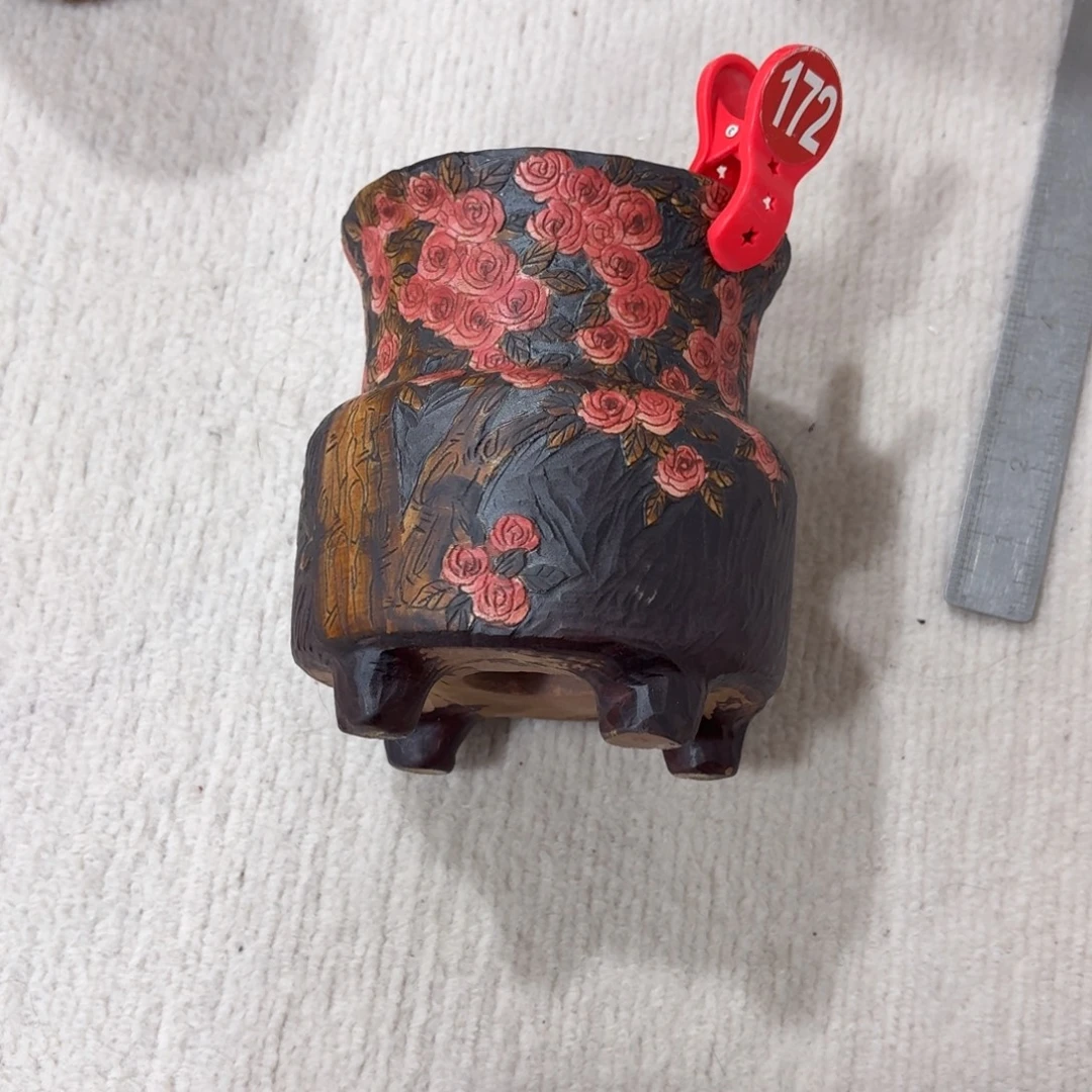 泫***伊紫砂花盆陶瓷多肉花盆微瑕