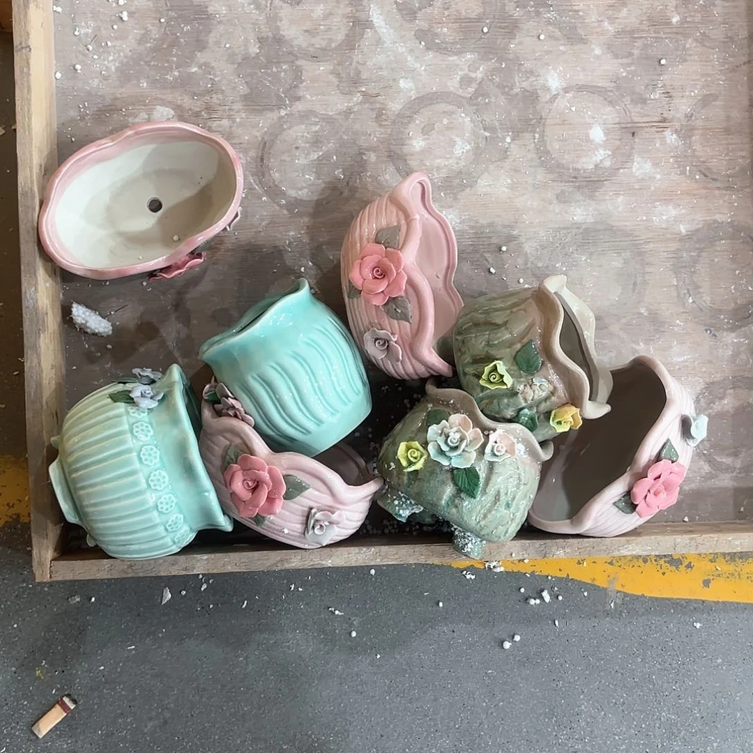 陶瓷陶瓷花盆，多肉花盆