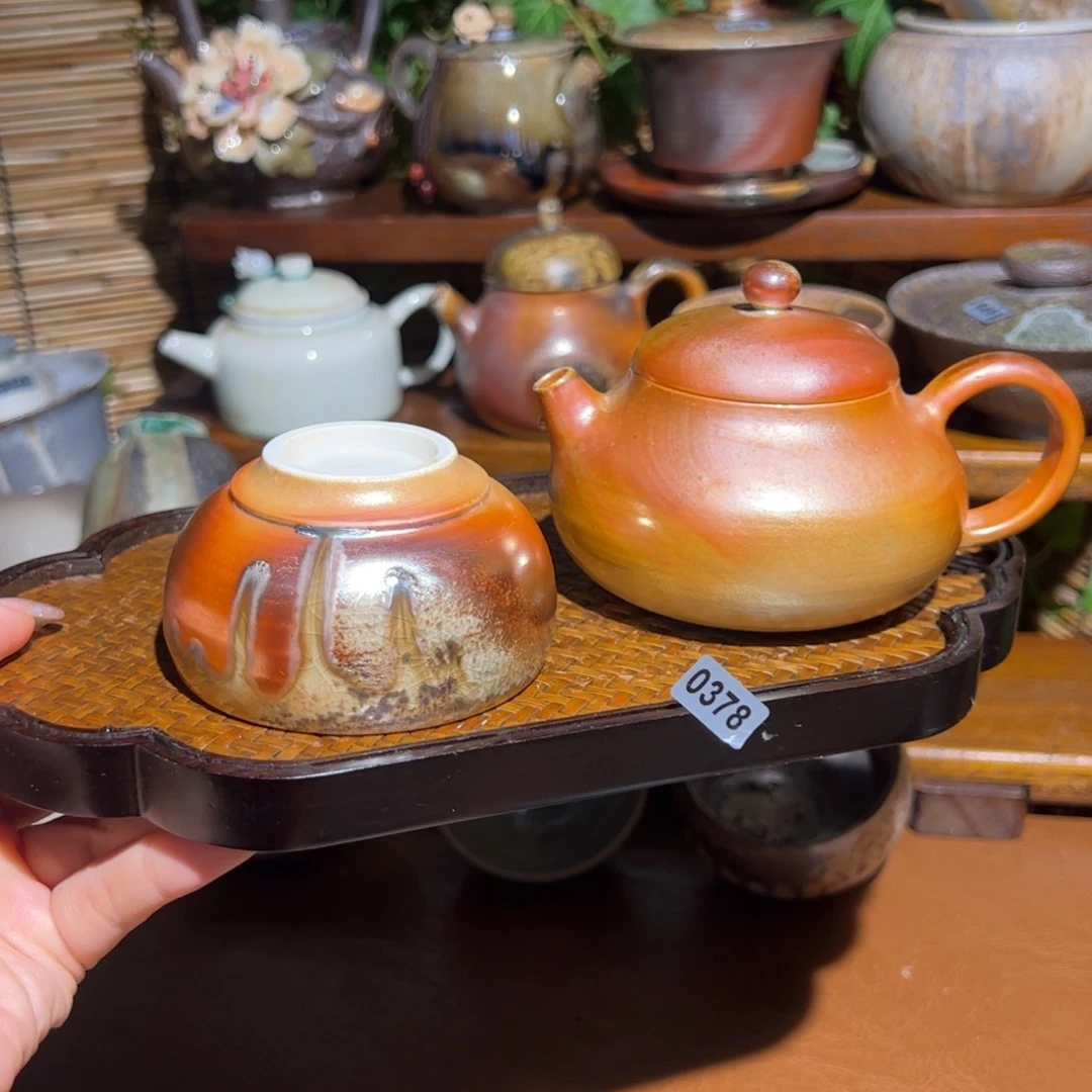 心***j囍茶精品柴烧茶具/摆件AAAA 378
