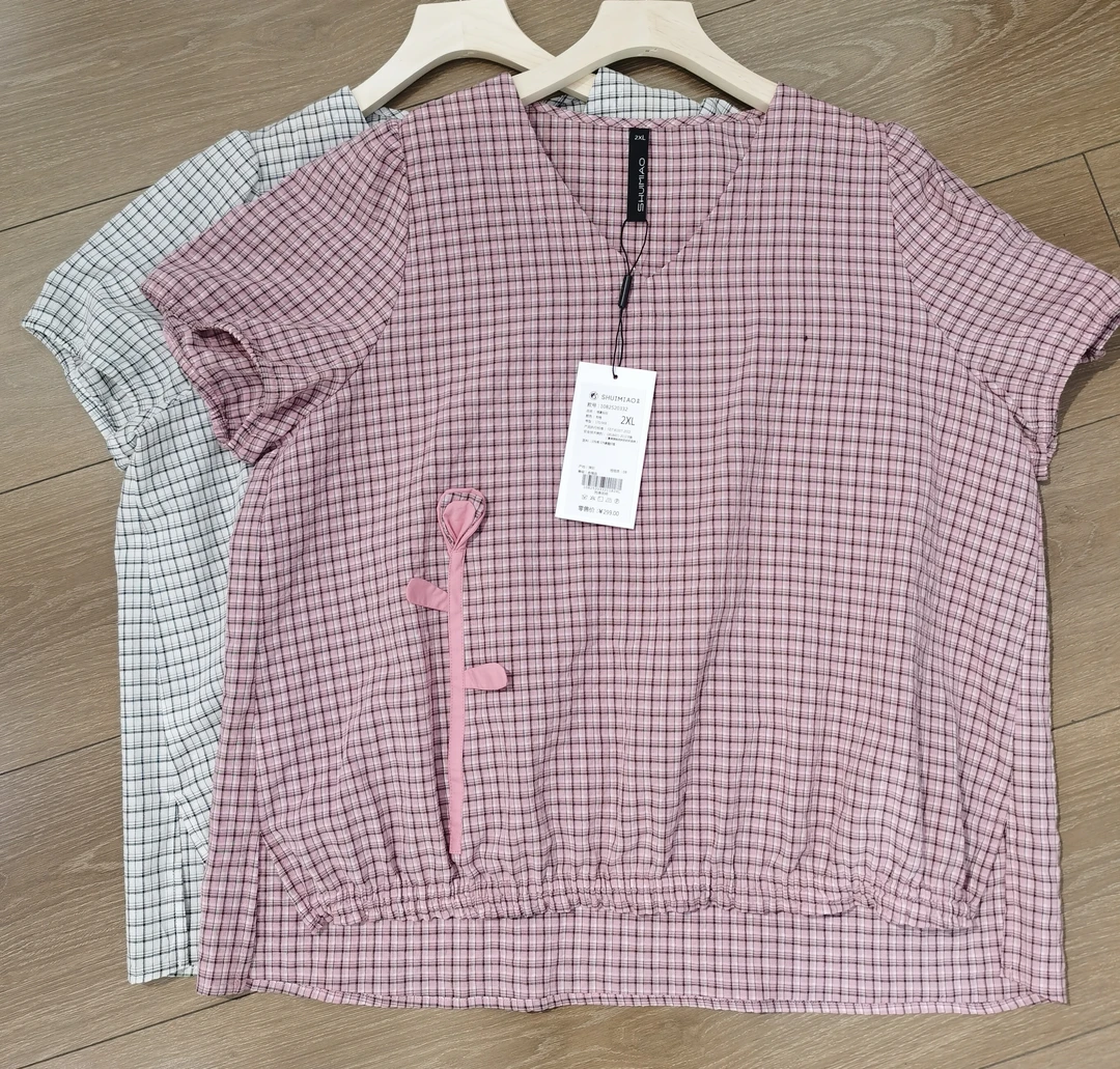 2025水淼一夏季新款格套头衫一0332