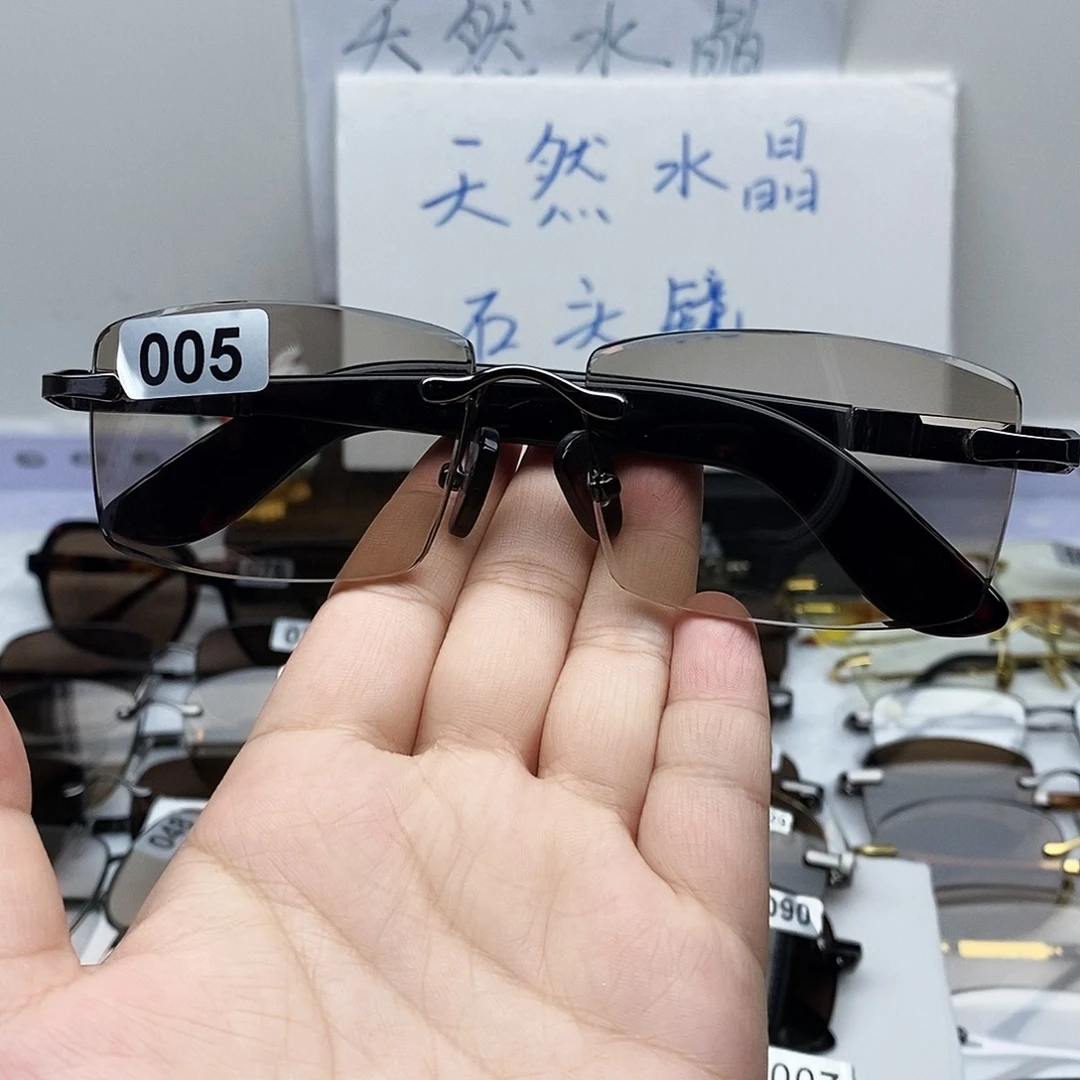 娇***孑分体式高档水晶眼镜005K