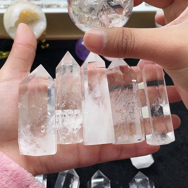 水晶天然水晶未镶嵌骑****集