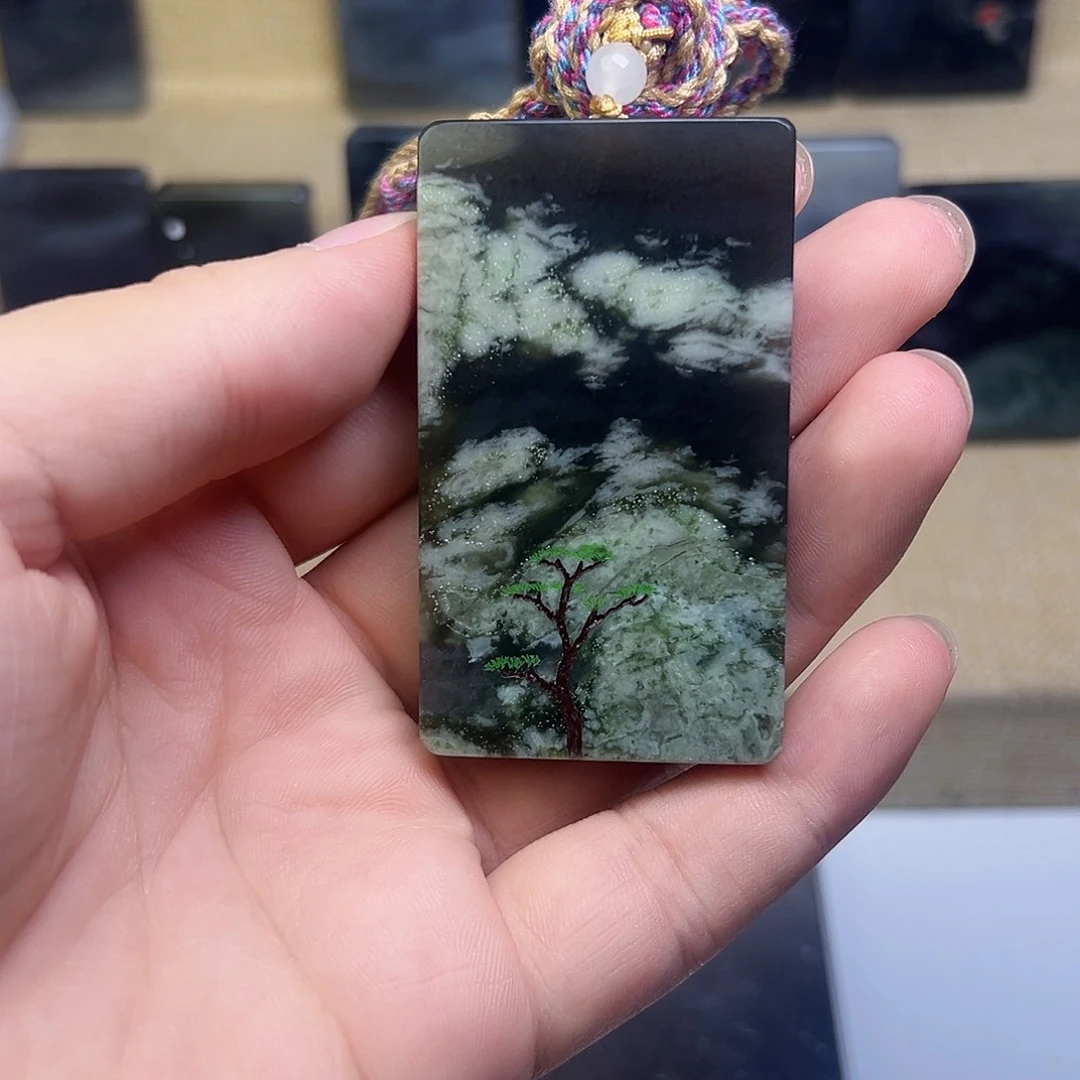 心***水和田玉未镶嵌珠宝半成品