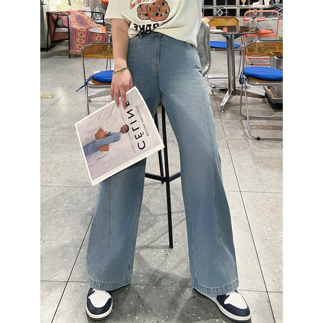 断码捡漏~心动邮差 / 好版型弯刀阔腿牛仔裤13843花契200斤胖mm