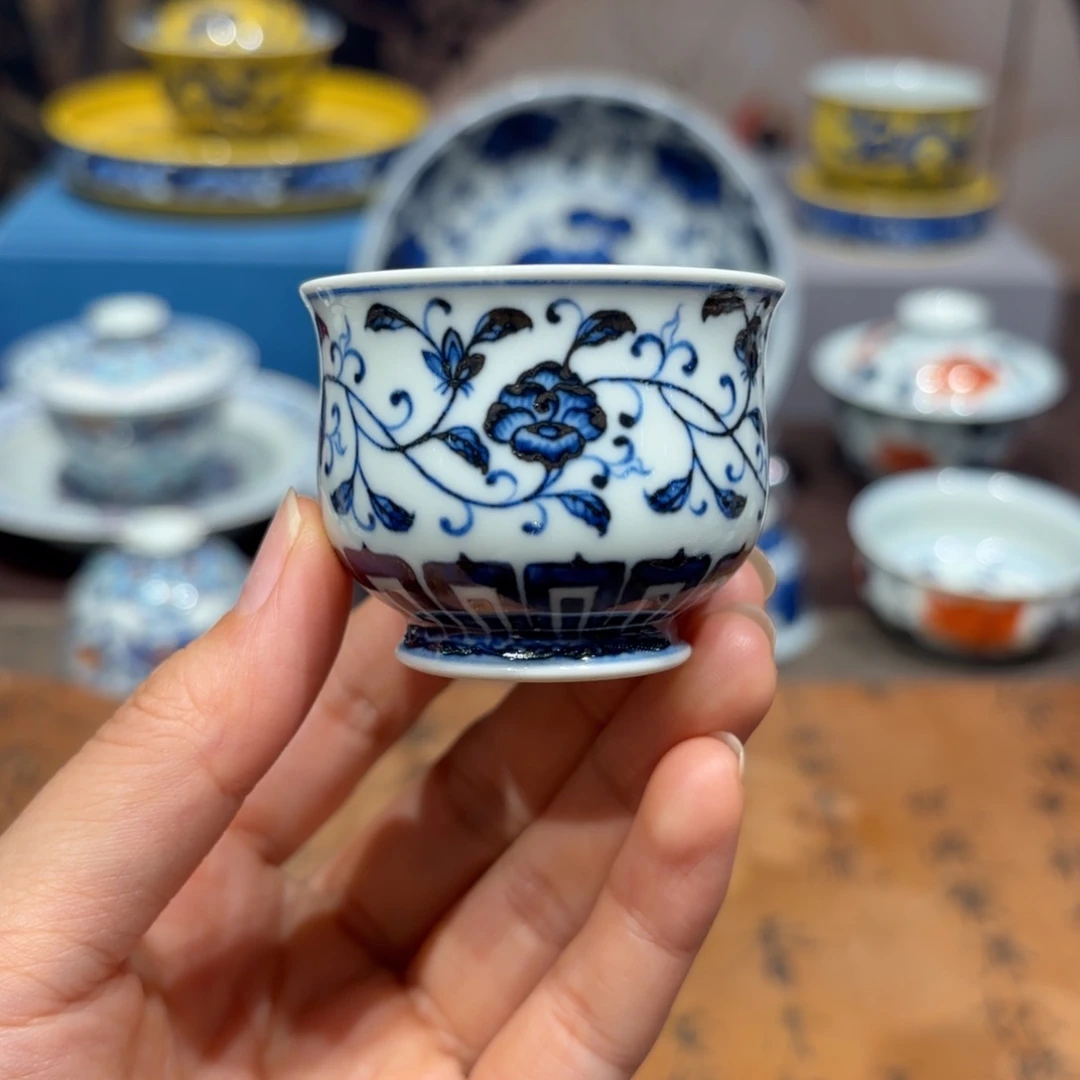 手工手绘陶瓷茶具