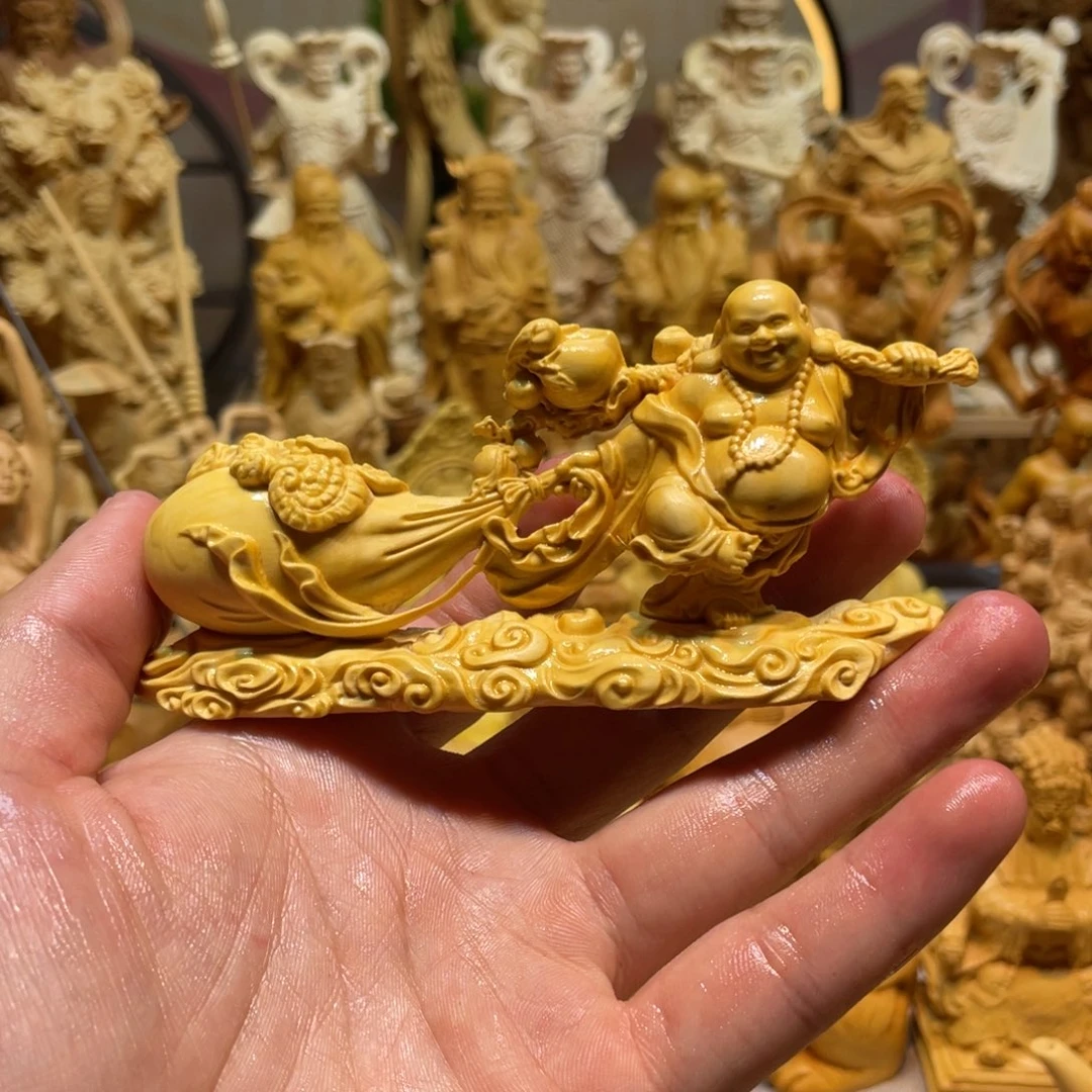 黄杨木黄杨木布袋米勒小微瑕