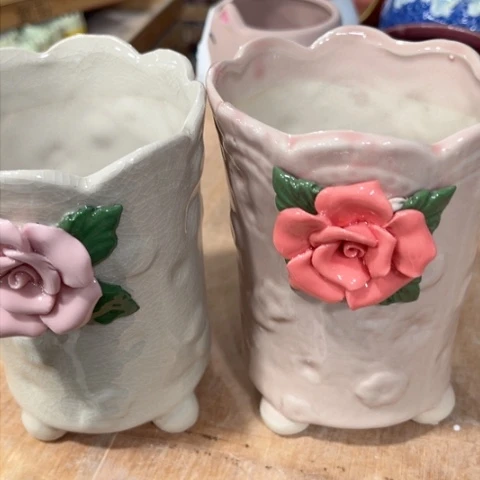 陶瓷满9元发货都是福利花盆