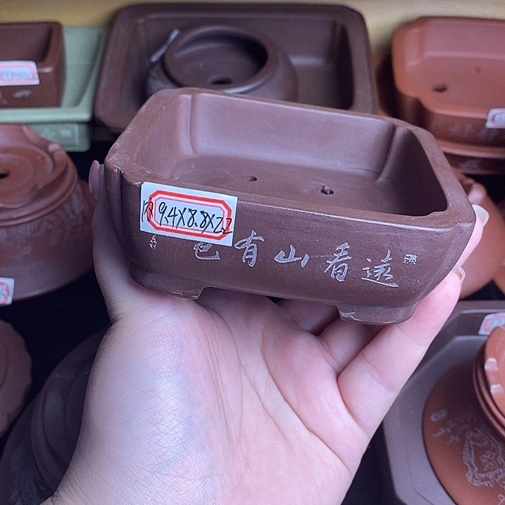宜兴紫砂精品花盆