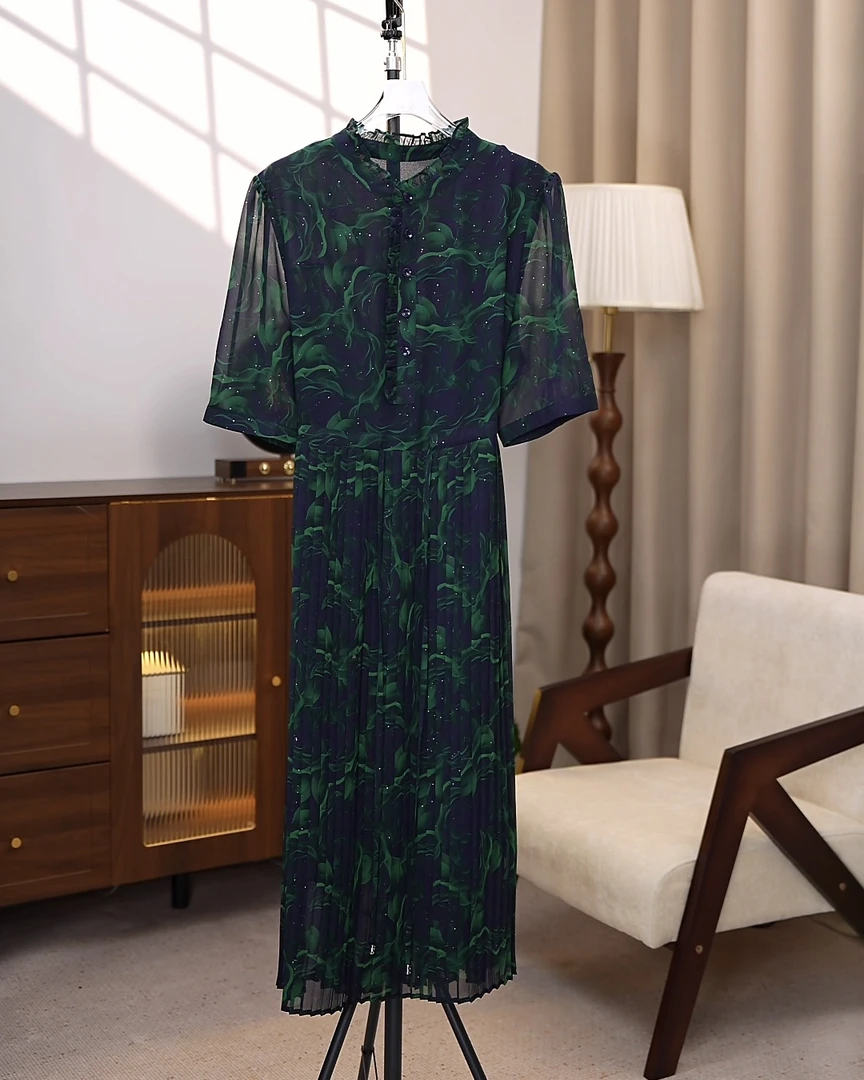 X83[福星高照]重磅高货气质高雅连衣裙显瘦时尚女士简约百搭