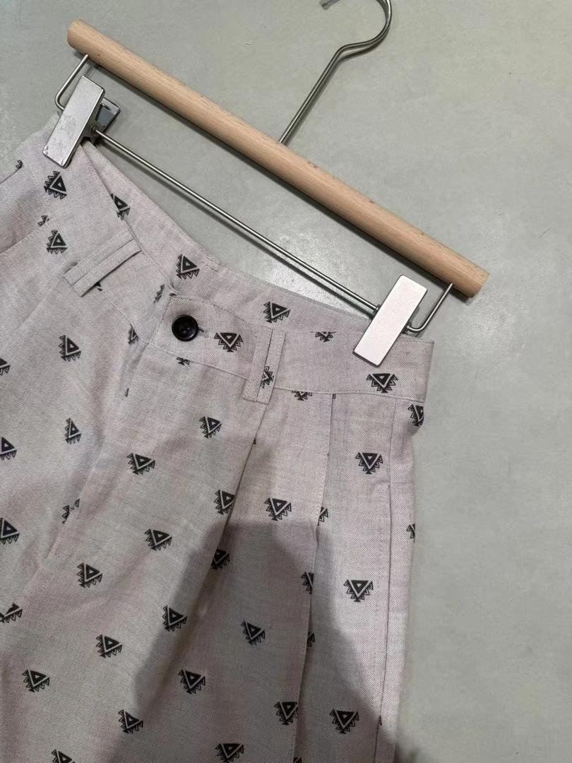 南油爆款麻料裤子