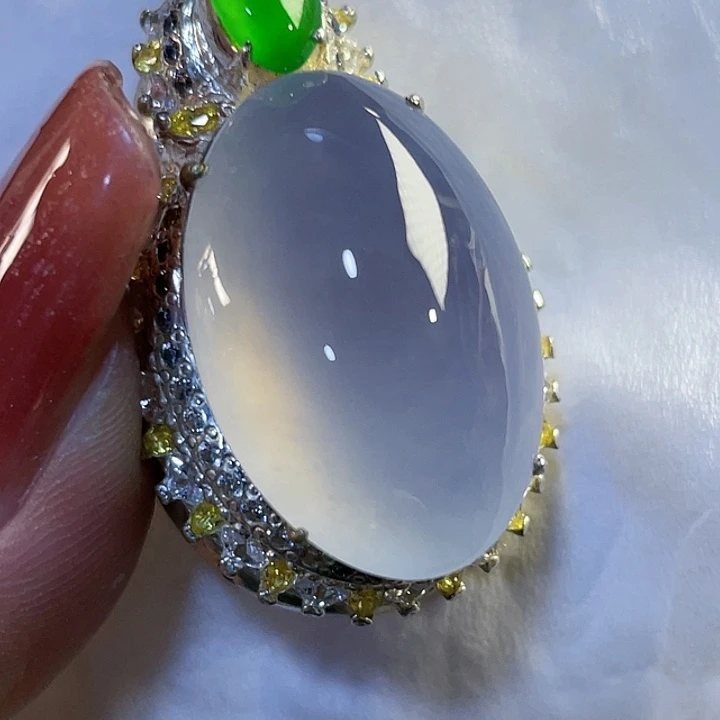 朵***8定制翡翠未镶嵌8655555585888