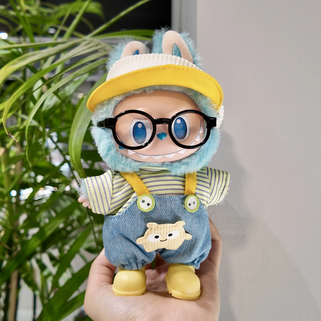 春日出游套装labubu一代二代三代糖胶玩偶 衣服现货【不含娃】