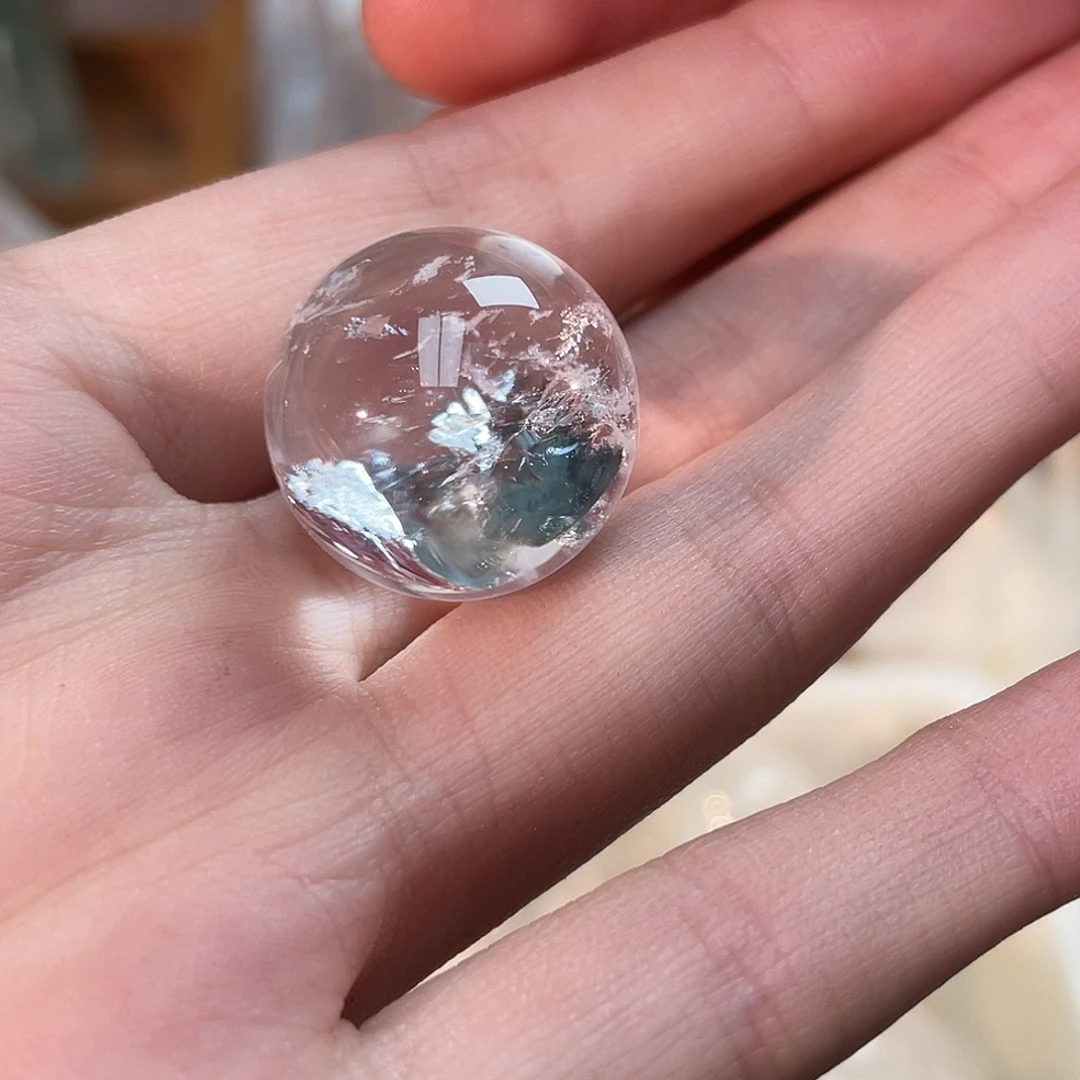 L***y手串萤石未镶嵌喜马拉雅20mm珠 75号