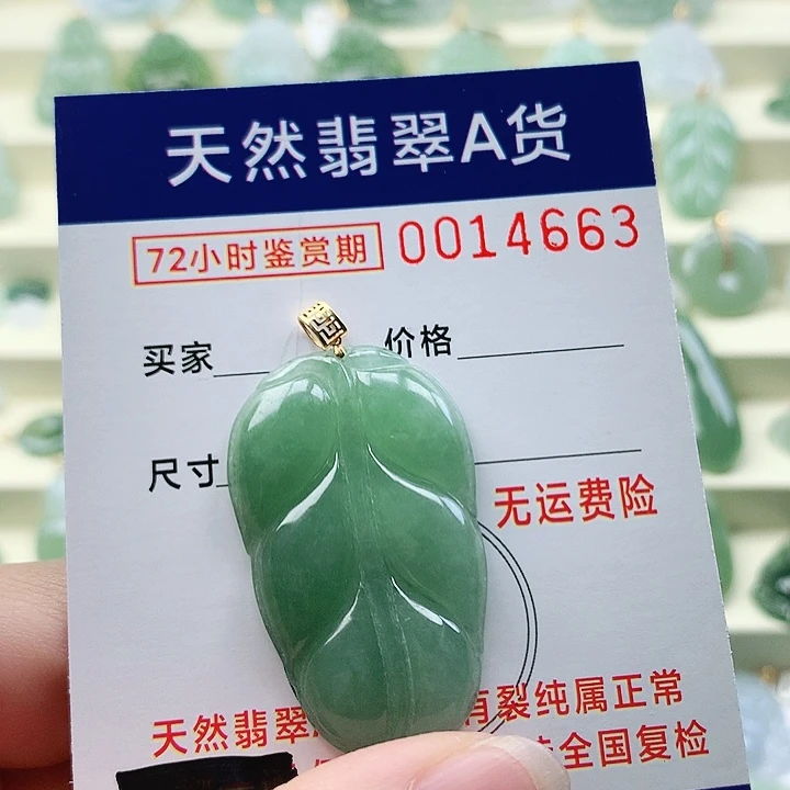 颈饰未镶嵌翡翠吊