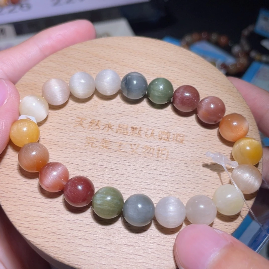 不***时水晶手链未镶嵌214号多样性发一Z 9+
