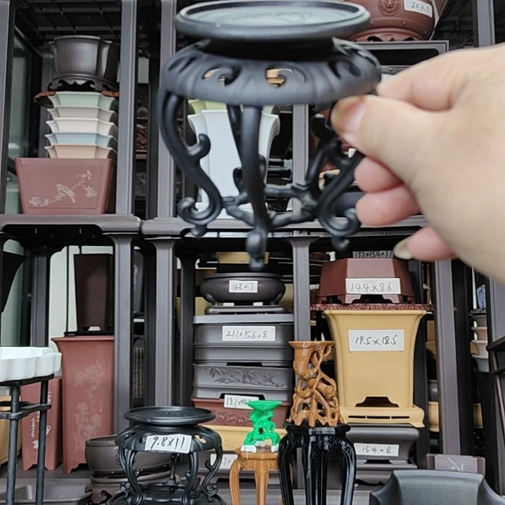 一***兰1只7CM如意圆几黑色