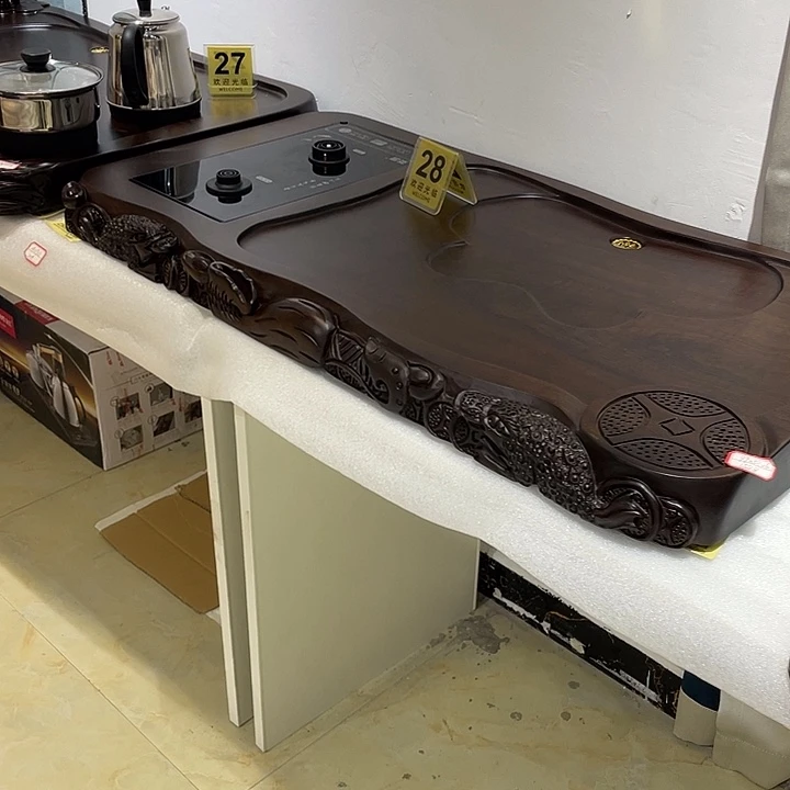 非洲进口黑檀木茶盘99～50～6