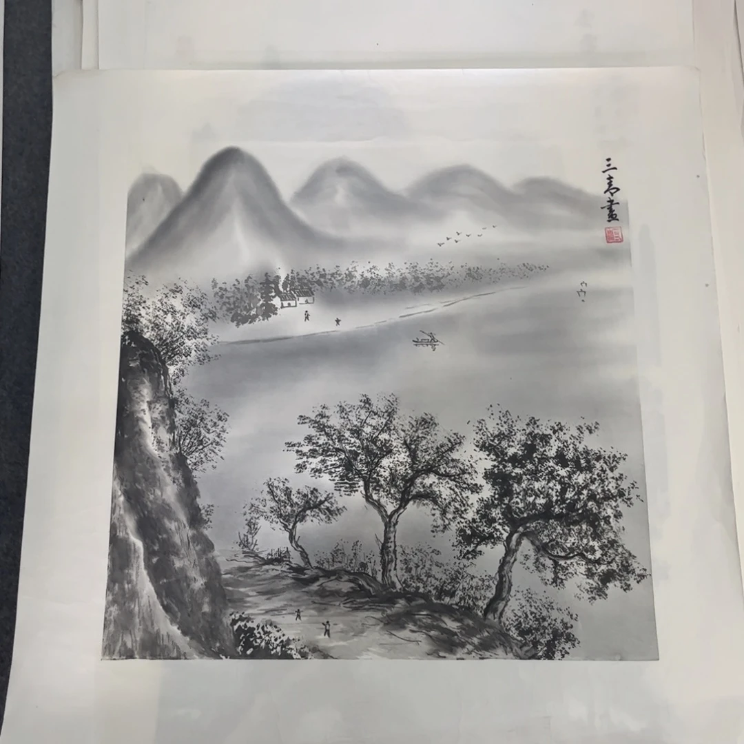国画LD精品国画作品单幅任发