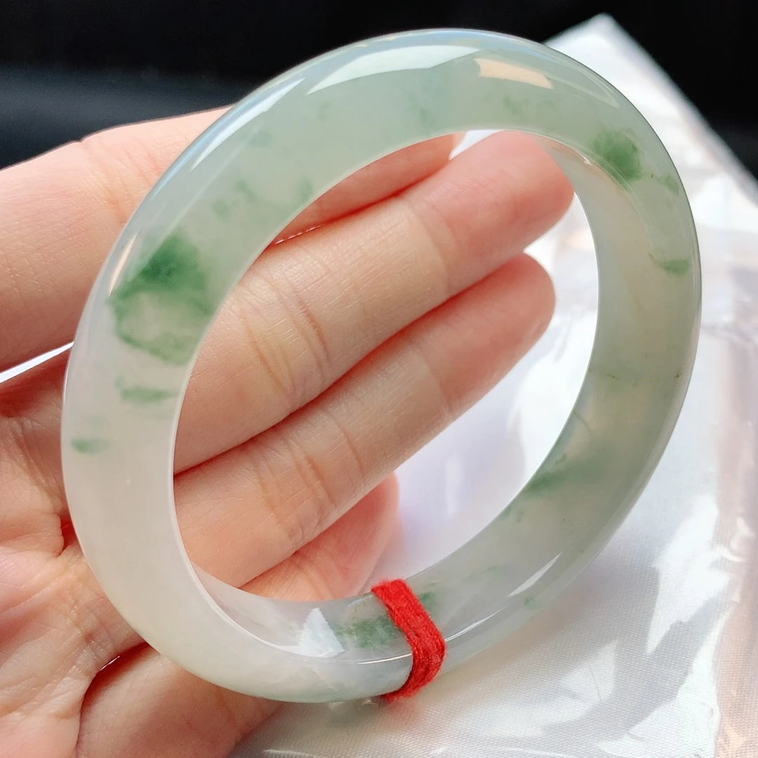 未镶嵌手镯翡翠55圈口882737